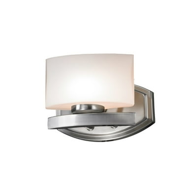 Steel Frame Z-Lite 3008-1V Cabro One Light Vanity Light Chrome Finish and Frosted White Inside and Clear Outside Glass Shade of Glass Material Z-Lite Lighting Steel Frame Z-Lite 3008-1V Cabro One Light Vanity Light Chrome Finish and Frosted White Inside and Clear Outside Glass Shade of Glass Material Z-Lite Lighting
